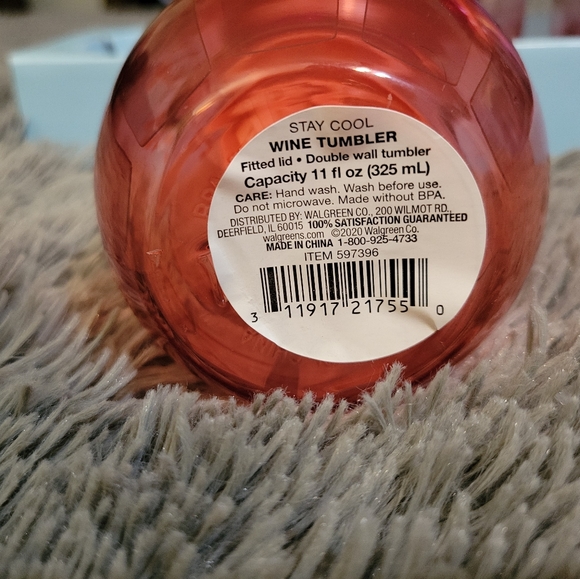 Rose All Day" Wine Tumbler with Lid - Picture 7 of 7